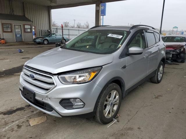 FORD ESCAPE SE 2018 with VIN 1FMCU0GD2JUC85865 - Photo from auction