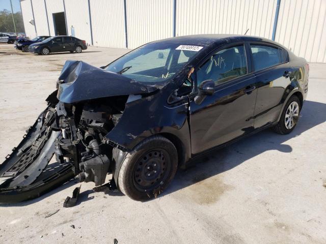 KIA RIO LX 2014 with VIN KNADM4A39E6390961 - Photo from auction