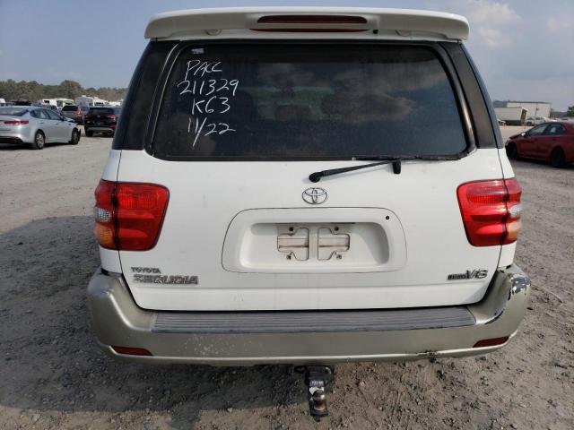 Photo 6 from auction – 2002 TOYOTA SEQUOIA SR with VIN 5TDZT34AX2S075713
