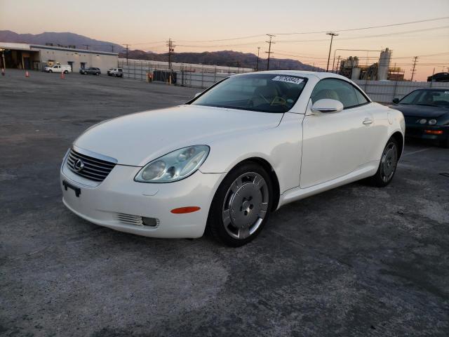 LEXUS SC 430 2004 with VIN JTHFN48YX40052608 - Photo from auction