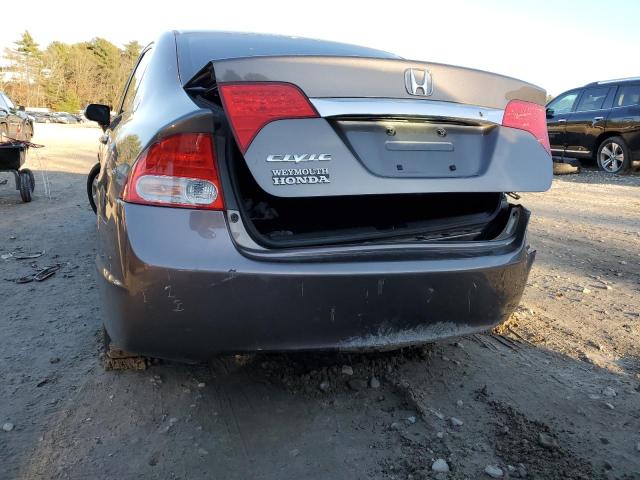 Photo 6 from auction – 2011 HONDA CIVIC LX with VIN 19XFA1F57BE048640