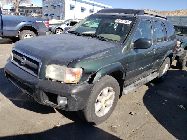 NISSAN PATHFINDER 2002 with VIN JN8DR09X72W654716 - Photo from auction