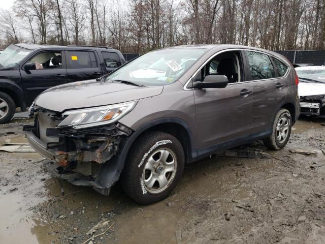HONDA CR-V LX 2015 with VIN 5J6RM4H38FL073930 - Photo from auction