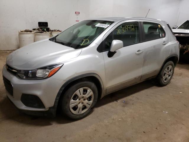 CHEVROLET TRAX LS 2018 with VIN KL7CJKSB4JB643023 - Photo from auction