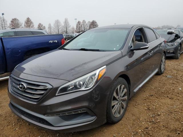 HYUNDAI SONATA SPO 2015 with VIN 5NPE34AF3FH190332 - Photo from auction