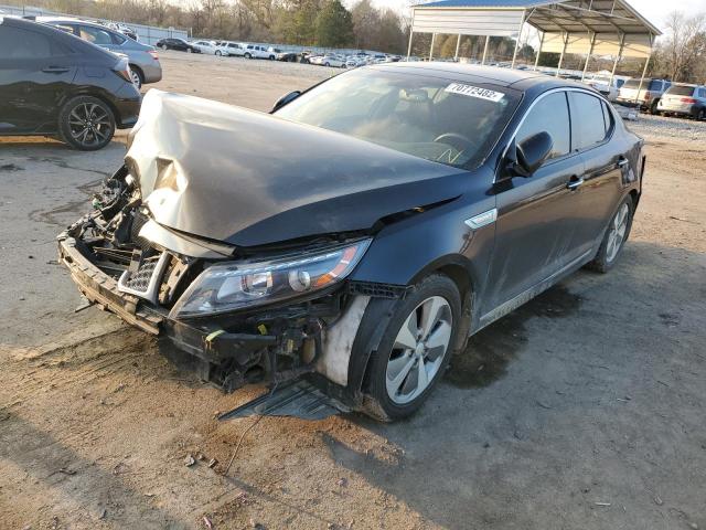 KIA OPTIMA HYB 2015 with VIN KNAGN4AD4F5089041 - Photo from auction