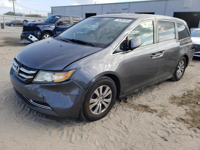HONDA ODYSSEY EX 2014 with VIN 5FNRL5H69EB043782 - Photo from auction