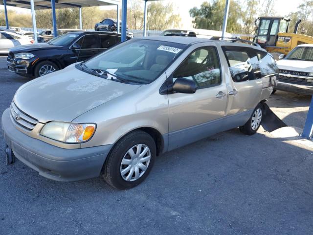 TOYOTA SIENNA CE 2003 with VIN 4T3ZF19C43U546454 - Photo from auction