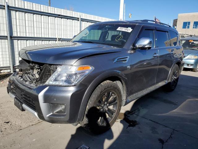 NISSAN ARMADA PLA 2017 with VIN JN8AY2NE9H9707638 - Photo from auction