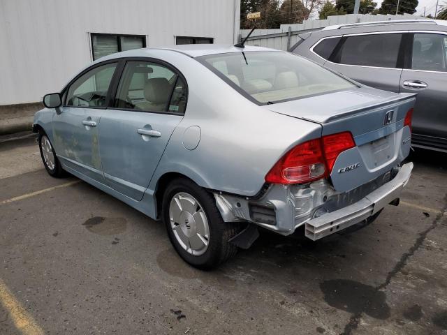 Photo 2 from auction – 2007 HONDA CIVIC HYBR with VIN JHMFA36217S027321