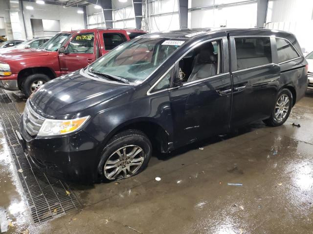 HONDA ODYSSEY EX 2013 with VIN 5FNRL5H66DB043589 - Photo from auction