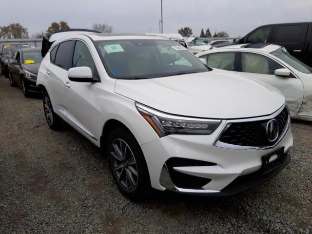 Photo 4 from auction – 2020 ACURA RDX TECHNO with VIN 5J8TC2H50LL023332