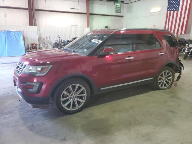 FORD EXPLORER L 2017 with VIN 1FM5K7F83HGC93316 - Photo from auction