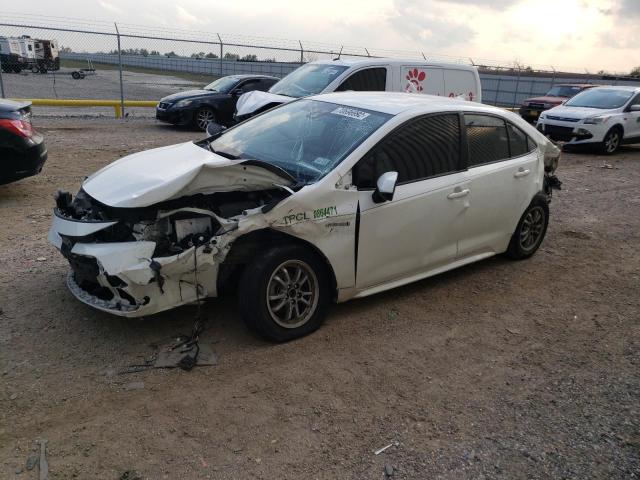 TOYOTA COROLLA LE 2021 with VIN JTDEAMDE4MJ004410 - Photo from auction