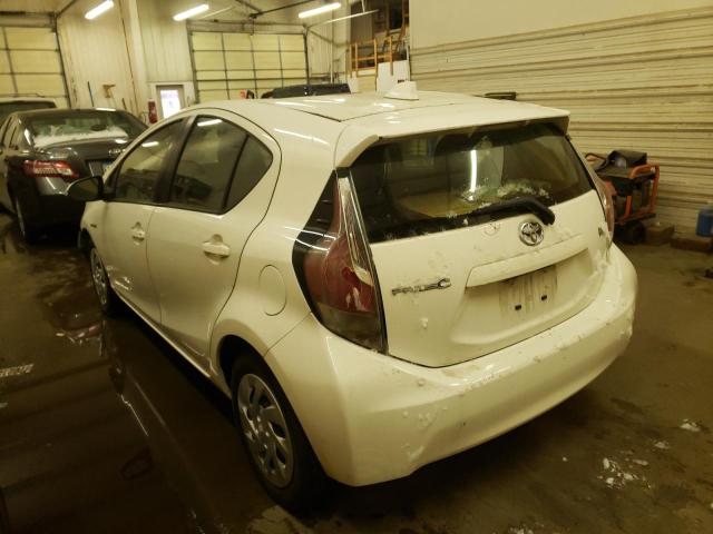 Photo 2 from auction – 2016 TOYOTA PRIUS C with VIN JTDKDTB32G1128055