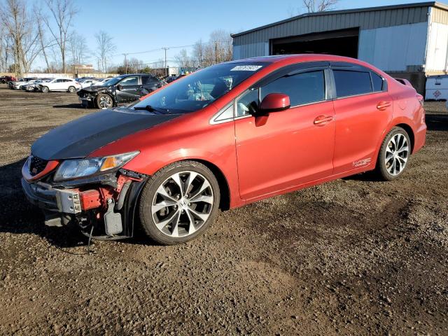 HONDA CIVIC SI 2013 with VIN 2HGFB6E54DH710601 - Photo from auction