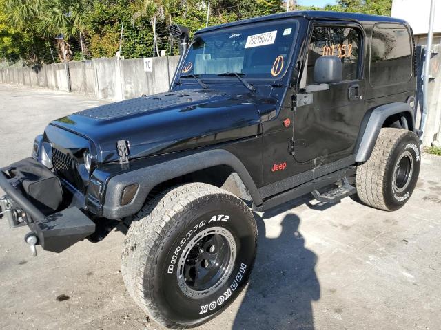 JEEP WRANGLER X 2004 with VIN 1J4FA39S14P745389 - Photo from auction