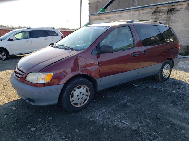 TOYOTA SIENNA LE 2001 with VIN 4T3ZF13C01U321857 - Photo from auction