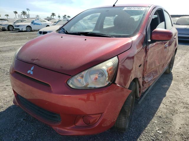 MITSUBISHI MIRAGE DE 2014 with VIN ML32A3HJ6EH017787 - Photo from auction