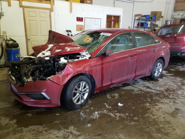 HYUNDAI SONATA SE 2016 with VIN 5NPE24AF6GH403830 - Photo from auction
