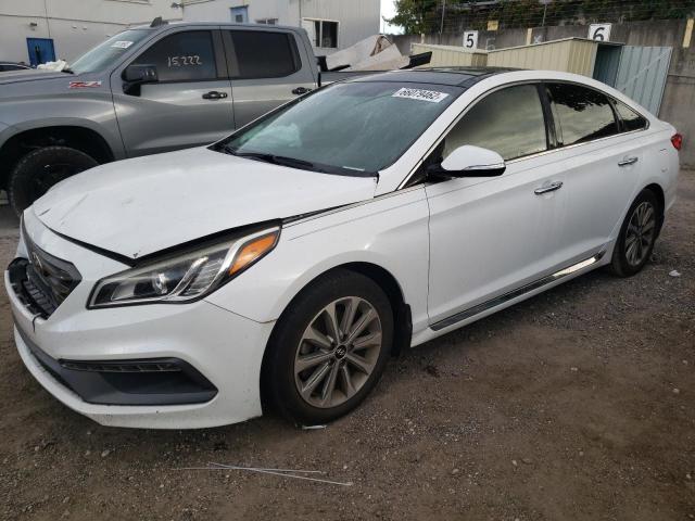 HYUNDAI SONATA SPO 2016 with VIN 5NPE34AF3GH285040 - Photo from auction
