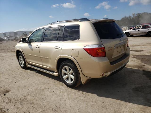Photo 2 from auction – 2009 TOYOTA HIGHLANDER with VIN JTEDA41A392002643