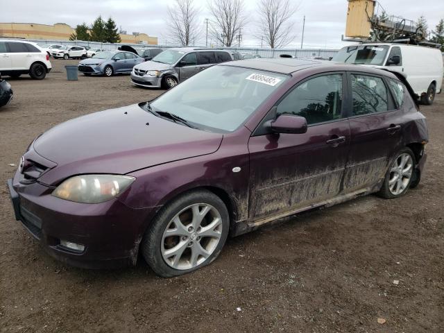 MAZDA 3 HATCHBAC 2008 with VIN JM1BK343881880332 - Photo from auction
