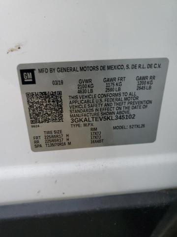 Photo 14 from auction – 2019 GMC TERRAIN SL with VIN 3GKALTEV5KL345102