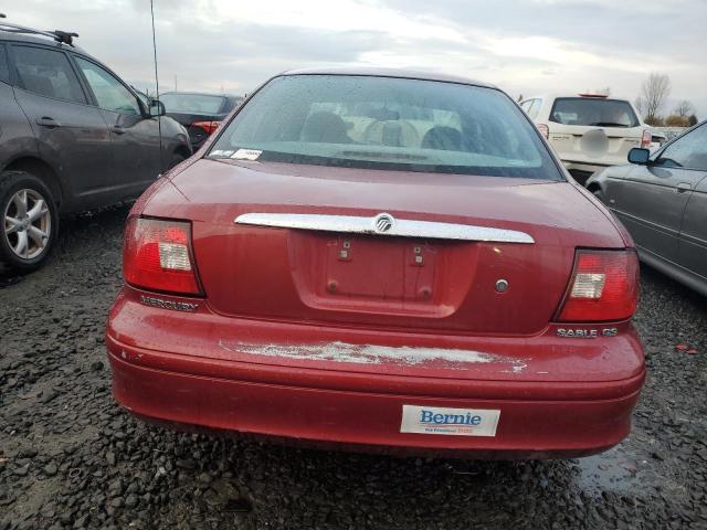 Photo 6 from auction – 2002 MERCURY SABLE GS with VIN 1MEFM50U32G621854