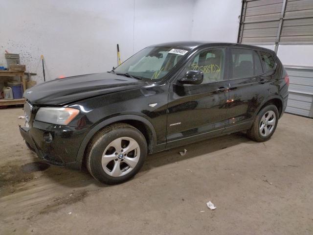 BMW X3 XDRIVE2 2011 with VIN 5UXWX5C53BL708396 - Photo from auction