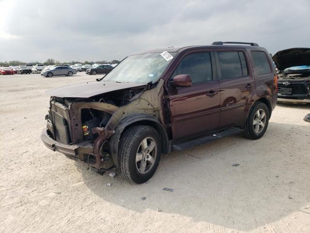 HONDA PILOT EXL 2011 with VIN 5FNYF3H5XBB015807 - Photo from auction