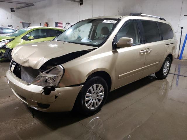 KIA SEDONA LX 2011 with VIN KNDMG4C73B6376446 - Photo from auction
