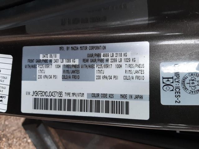 Photo 14 from auction – 2018 MAZDA CX-5 TOURI with VIN JM3KFBCM0J0437166