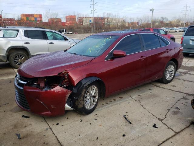 TOYOTA CAMRY LE 2017 with VIN 4T1BF1FK2HU671739 - Photo from auction