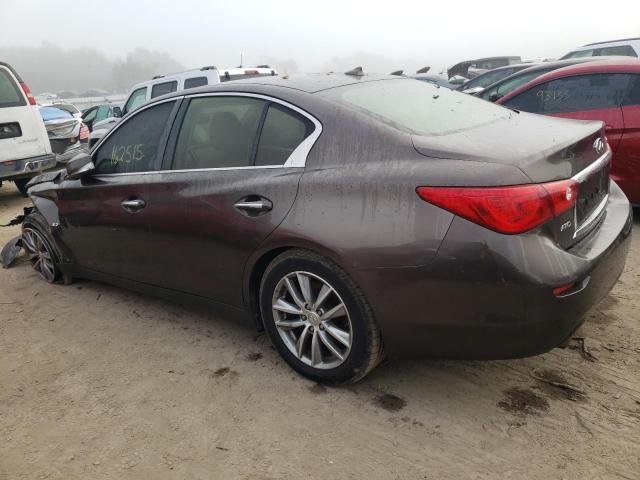 Photo 2 from auction – 2014 INFINITI Q50 BASE with VIN JN1BV7AR5EM705539