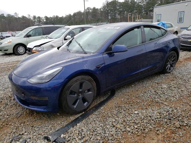 TESLA MODEL 3 2022 with VIN 5YJ3E1EA3NF188737 - Photo from auction
