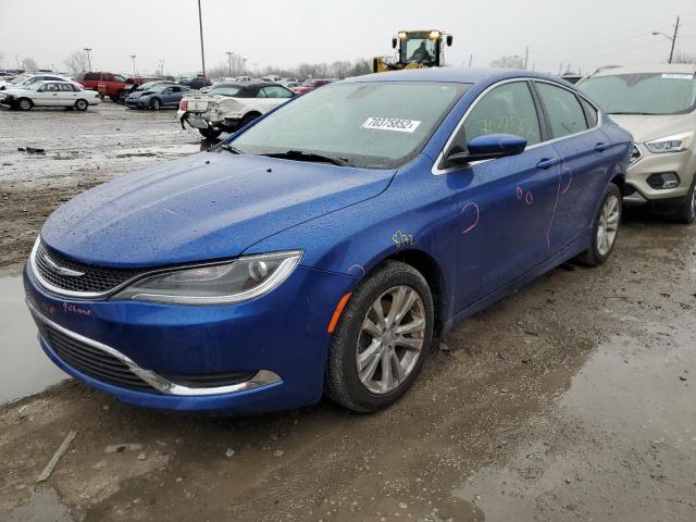 CHRYSLER 200 LIMITE 2015 with VIN 1C3CCCAB3FN739837 - Photo from auction
