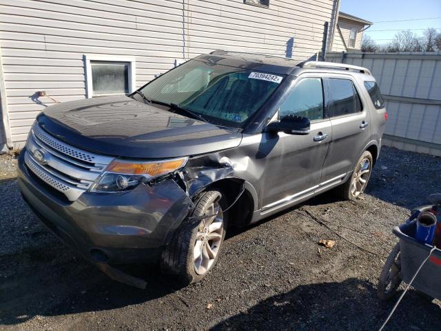 FORD EXPLORER X 2015 with VIN 1FM5K8D89FGC21137 - Photo from auction
