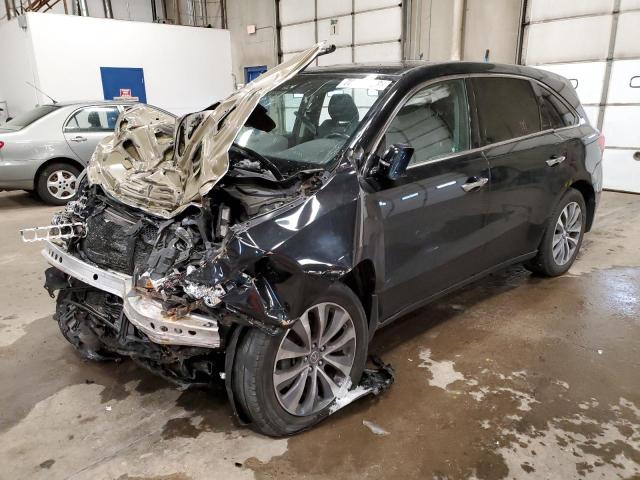 ACURA MDX TECHNO 2016 with VIN 5FRYD4H63GB027680 - Photo from auction