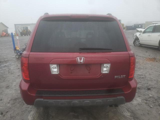 Photo 6 from auction – 2005 HONDA PILOT EXL with VIN 5FNYF18675B055585