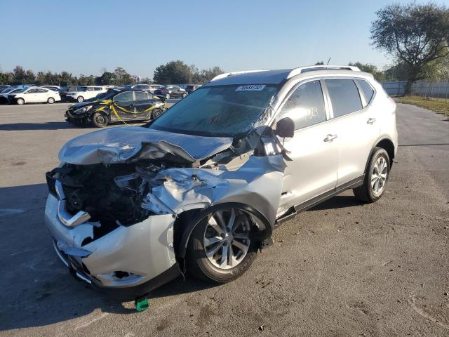 NISSAN ROGUE S 2015 with VIN KNMAT2MT1FP592679 - Photo from auction