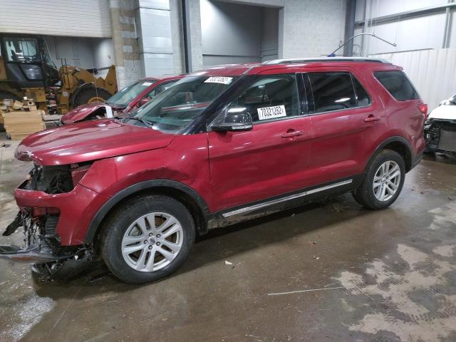 FORD EXPLORER X 2018 with VIN 1FM5K8D88JGB89550 - Photo from auction