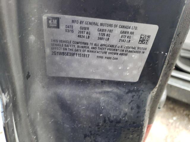 Photo 14 from auction – 2015 CHEVROLET IMPALA LIM with VIN 2G1WB5E39F1151817