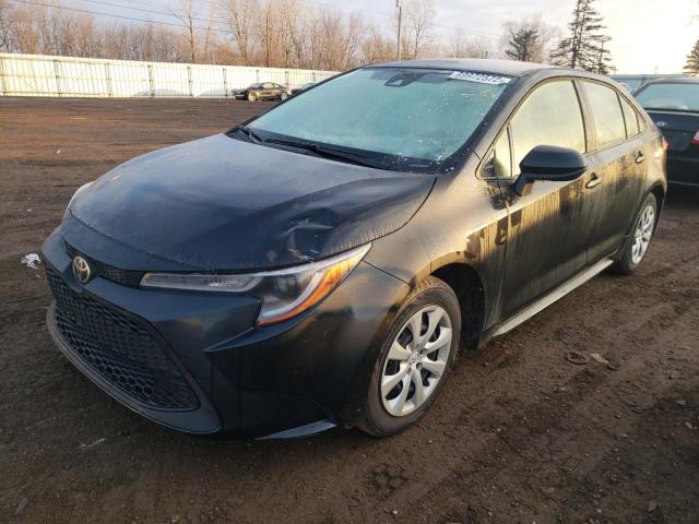 Photo 1 from auction – 2021 TOYOTA COROLLA LE with VIN JTDEPMAE1MJ147754