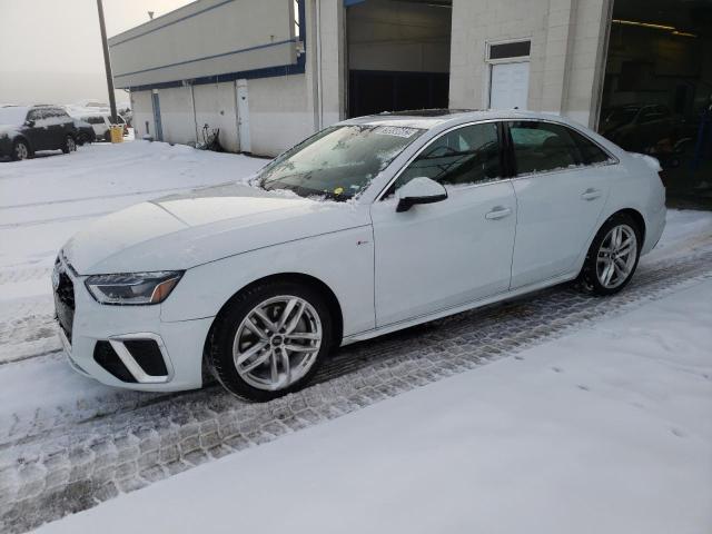 AUDI A4 PREMIUM 2022 with VIN WAUEAAF48NN014822 - Photo from auction