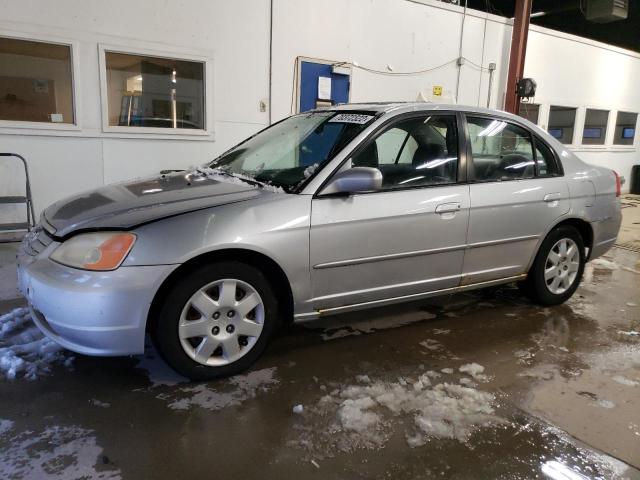 Photo 1 from auction – 2001 HONDA CIVIC EX with VIN 2HGES26761H528222
