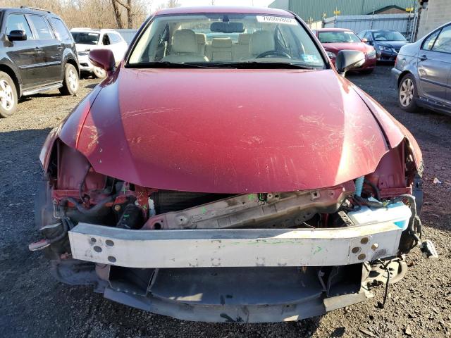 Photo 5 from auction – 2009 LEXUS IS 250 with VIN JTHCK262495035165
