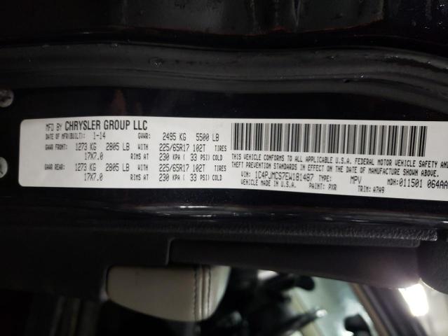 Photo 14 from auction – 2014 JEEP CHEROKEE L with VIN 1C4PJMCS7EW181487
