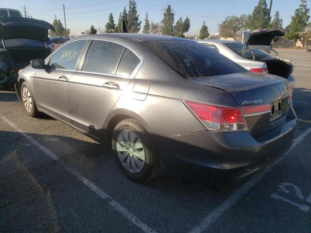 Photo 2 from auction – 2011 HONDA ACCORD LX with VIN 1HGCP2F32BA140832