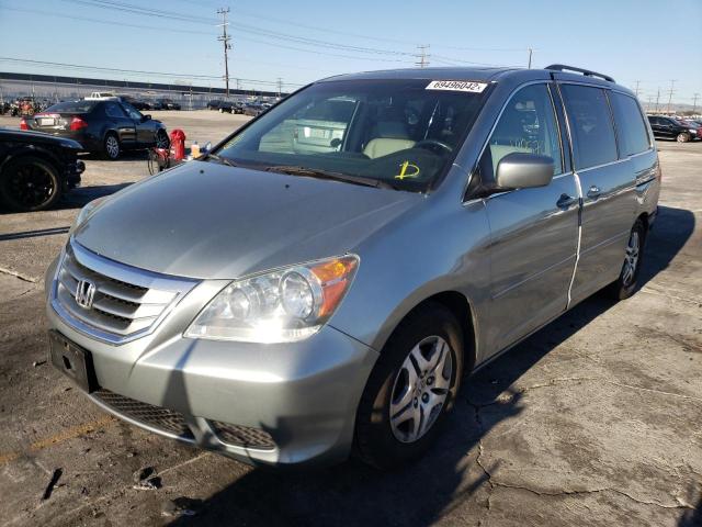 HONDA ODYSSEY EX 2010 with VIN 5FNRL3H60AB014377 - Photo from auction